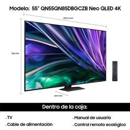 Smart Tv Samsung 55" QN55QN85DBGCZB 4K Neo Qled                            